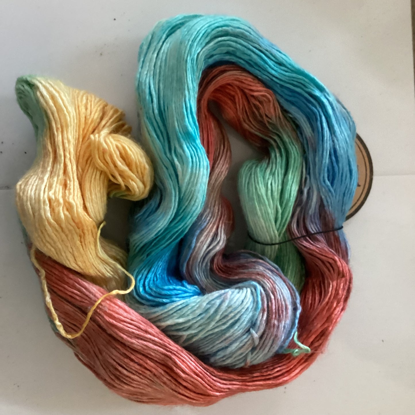 Stepping Merino and silk 4 ply 100 g