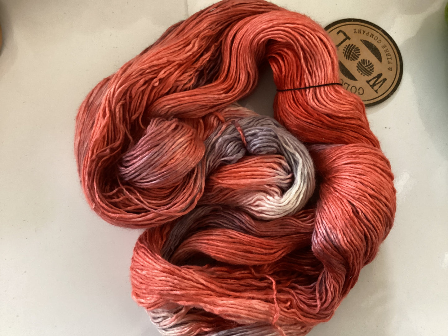 Fire Merino and silk 4 ply 100 g