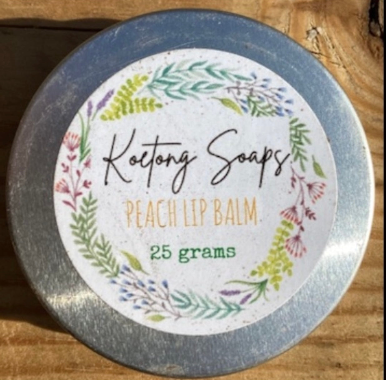 Peach lip balm 30 grams