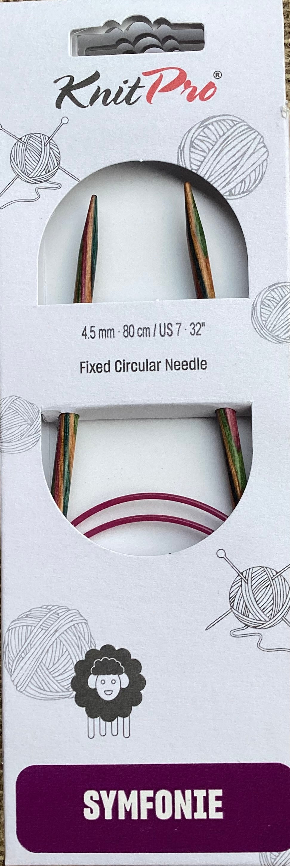 Knitpro circular needle 4.5 mm