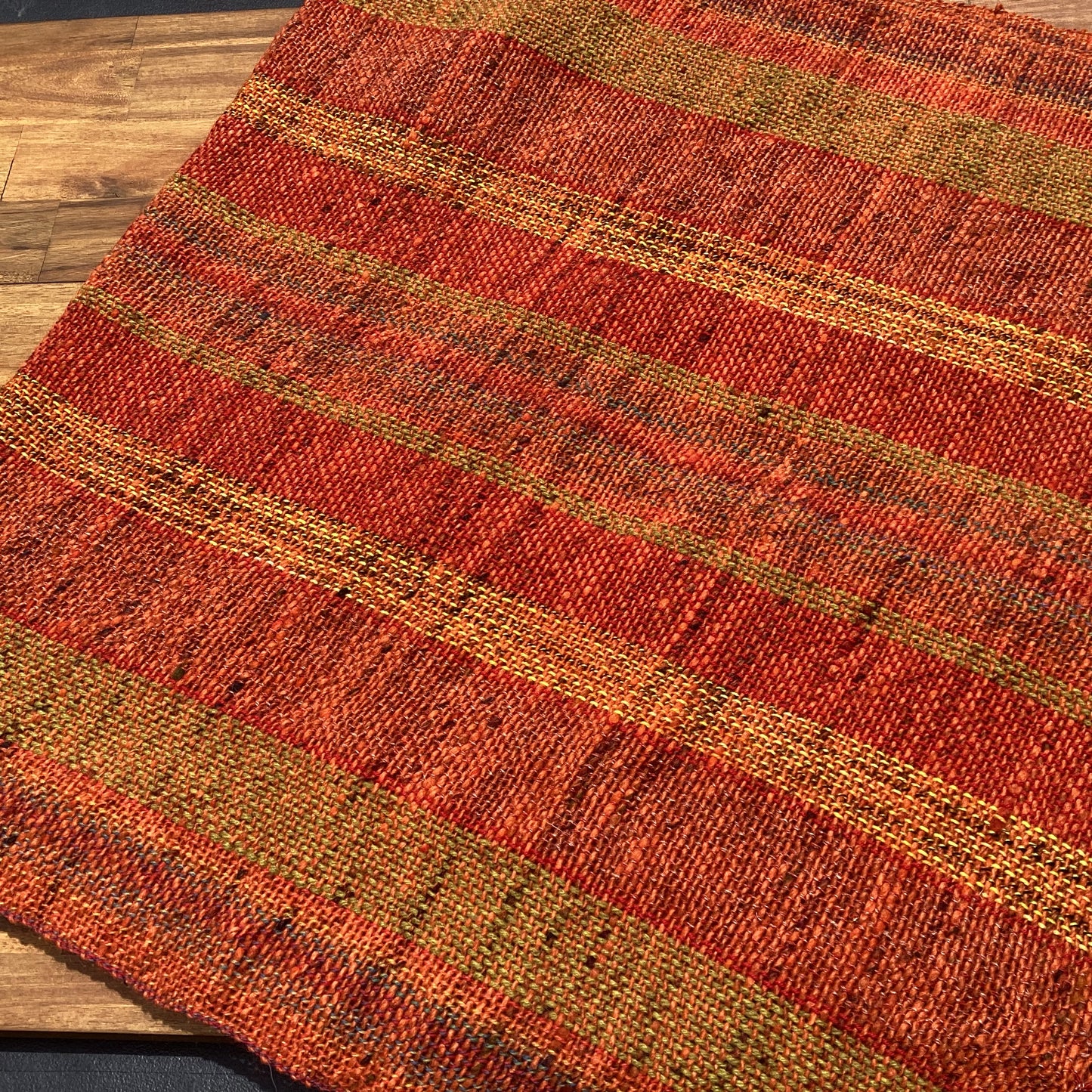 Burst of orange long wrap