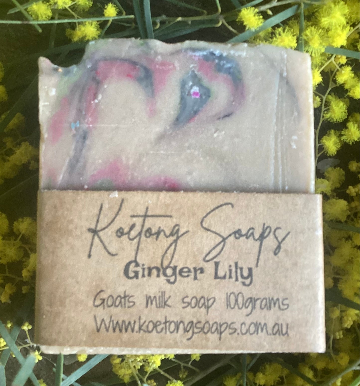 Ginger Lily goats milk soap 100 g