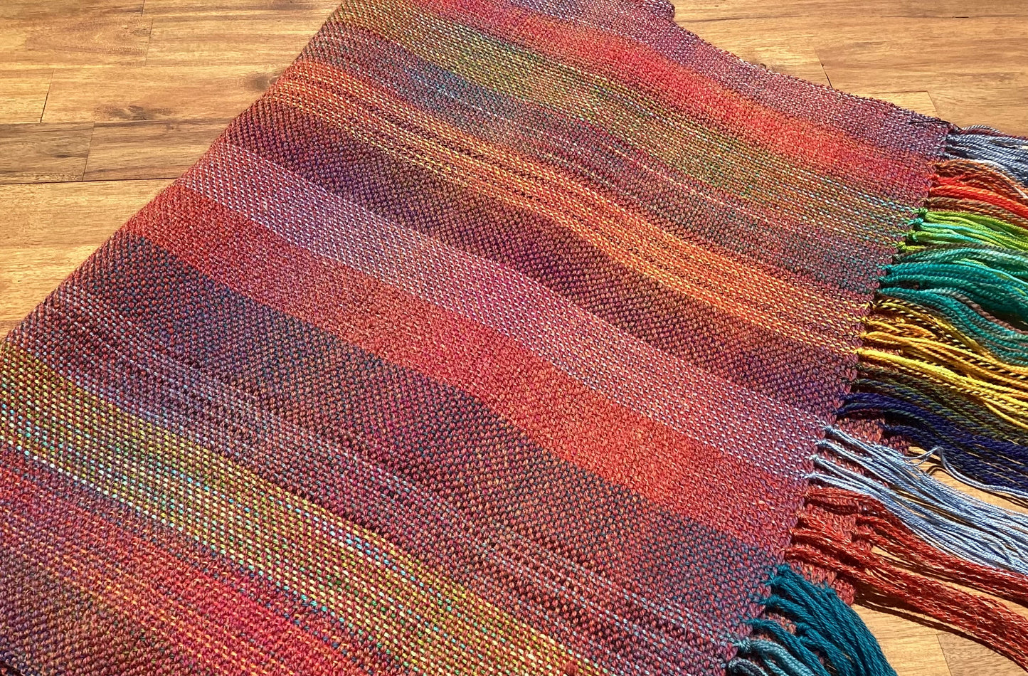 Burst of colour long wrap