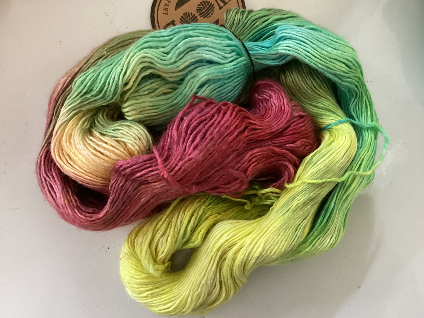 Sunset Merino and silk 4 ply 100 g