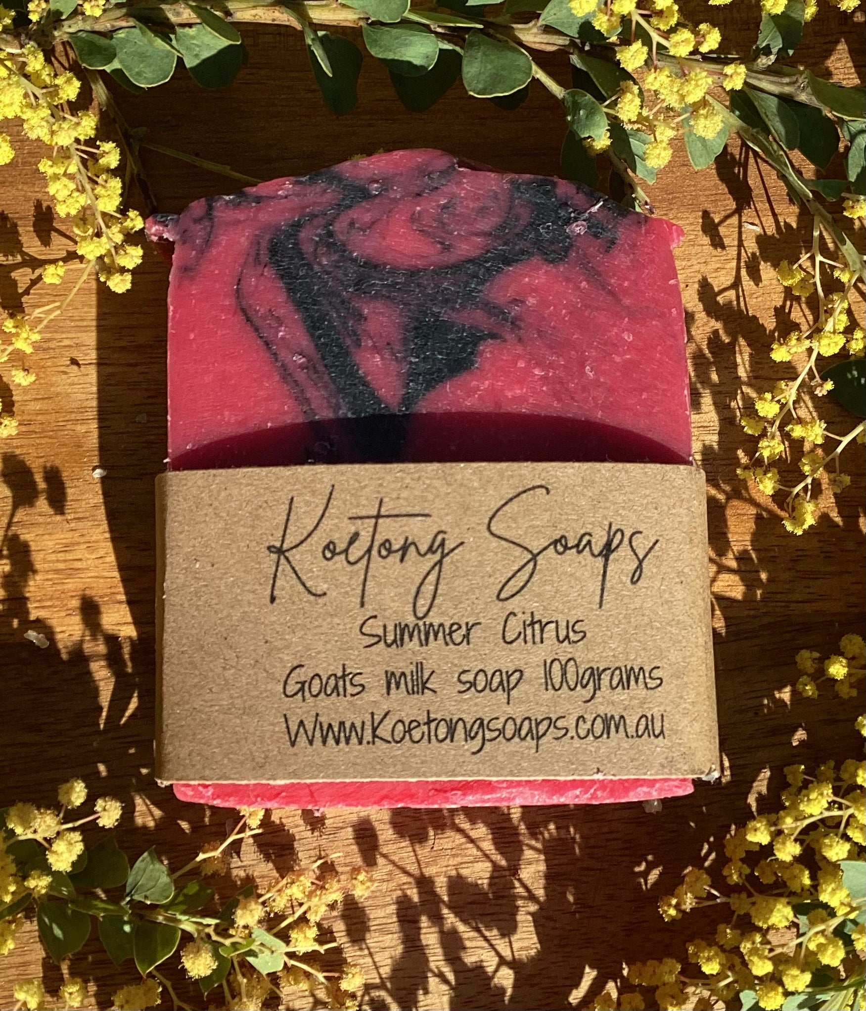 Handcrafted goats milk soaps