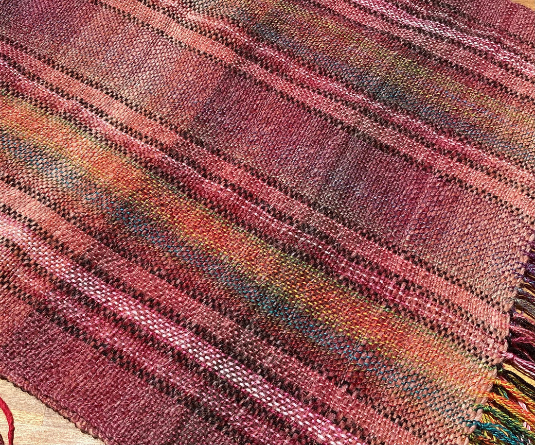 Our handcrafted wraps – Coloured Wool and Fibre Company