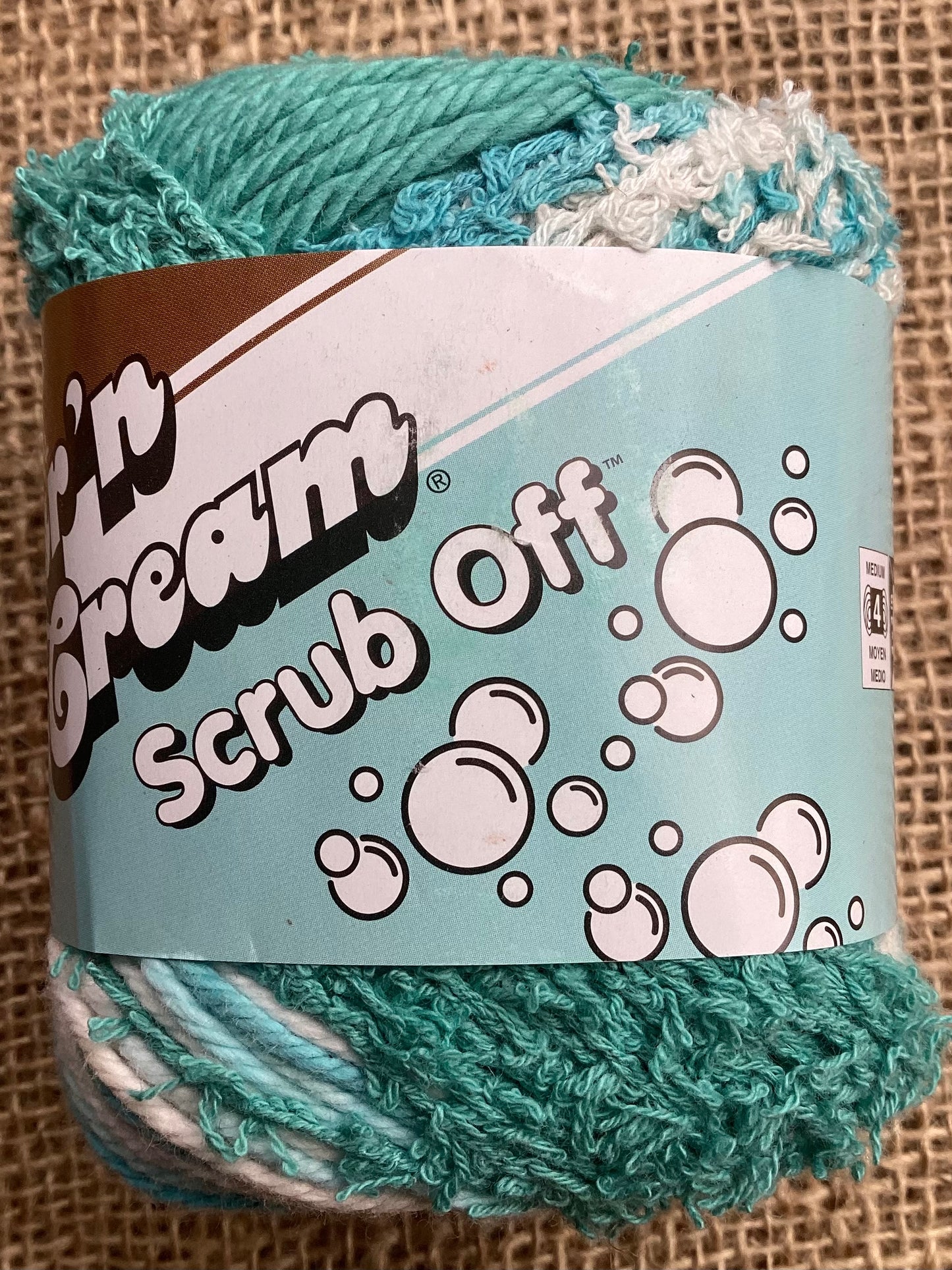 Scrub off facewasher cotton