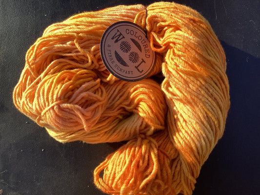 Citrus 12 ply Polwarth yarn 200 g
