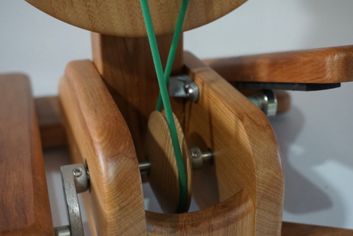 Majacraft Little Gem travel spinning wheel