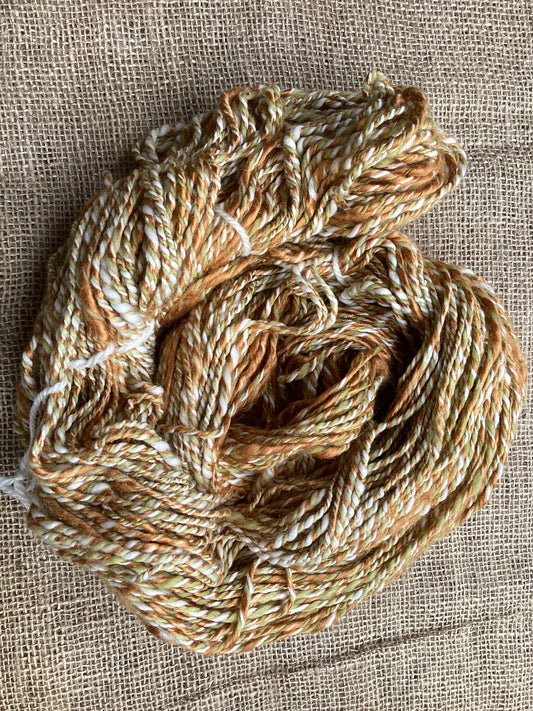 Handspun merino and eri silk blend 8 ply yarn 200 g