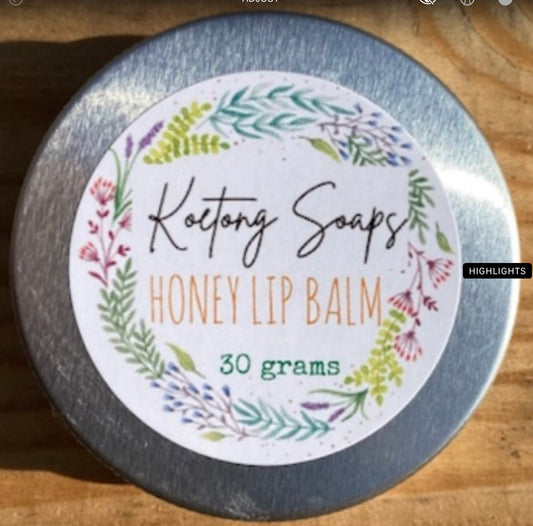 Honey lip balm 30 grams