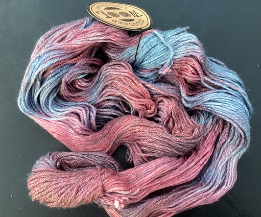 Raspberry mash merino and bamboo 8 ply 100g