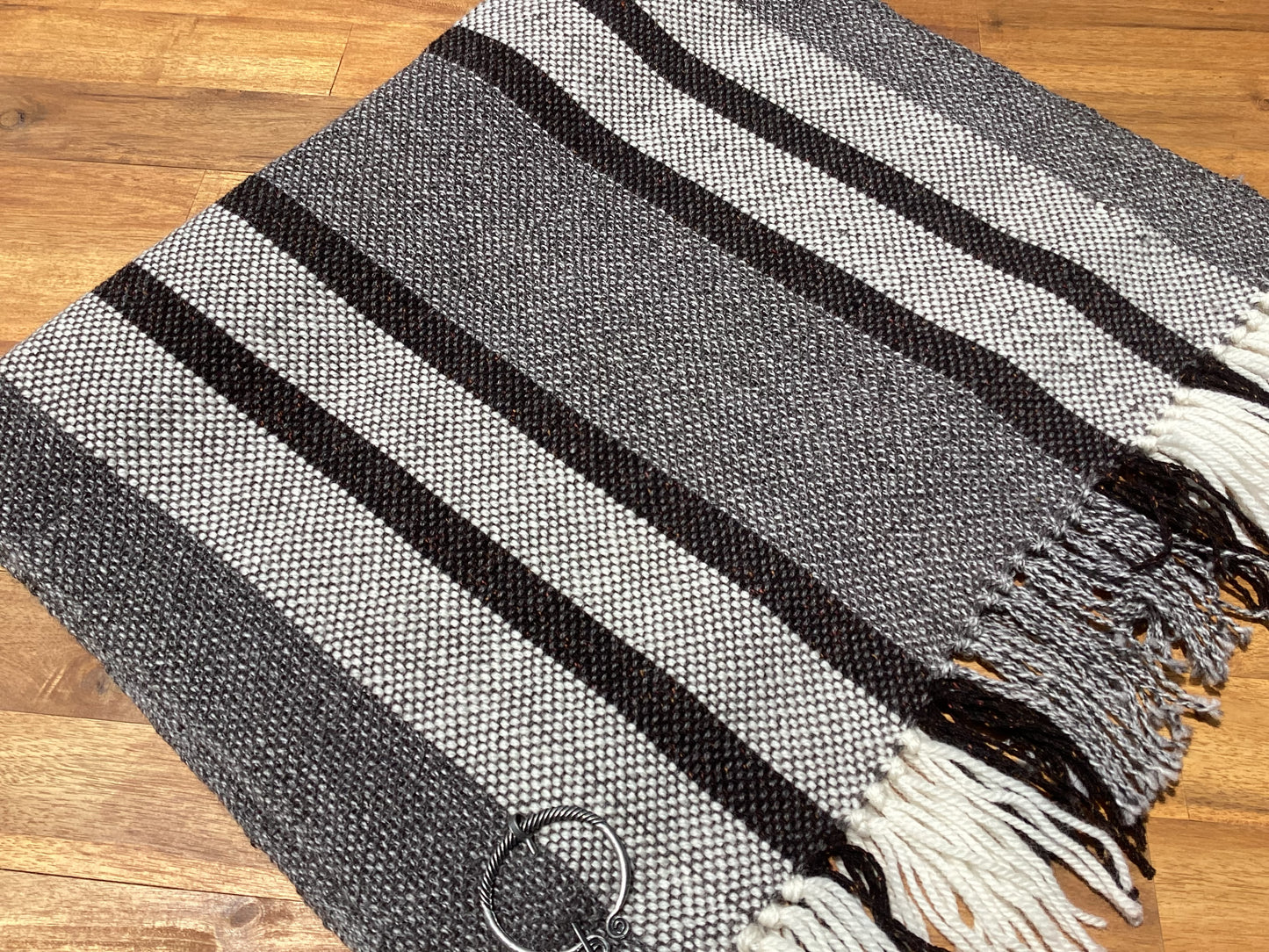 Merino, corriedale and alpaca wrap