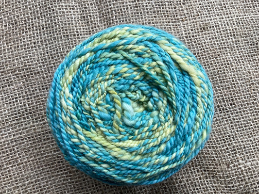 Handspun merino 8 ply yarn 100 g wattle