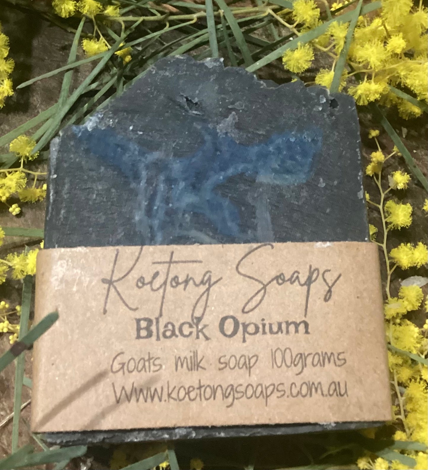 Black Opium goats milk soap100 g
