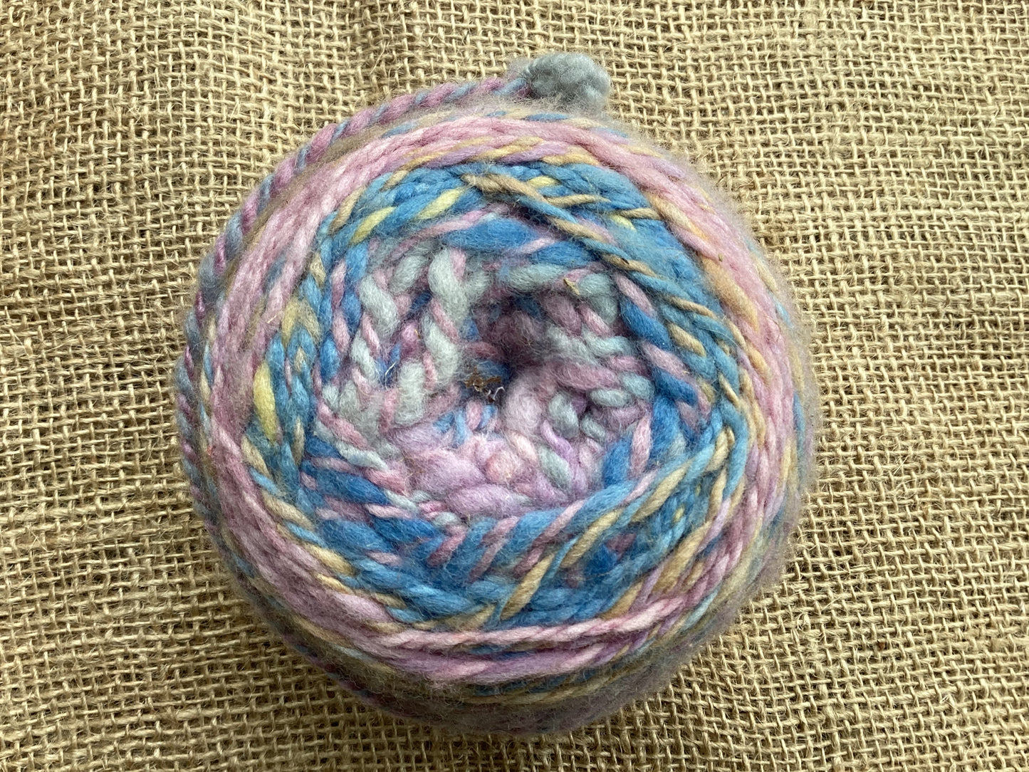 Handspun merino 8 ply yarn 100 g Circus