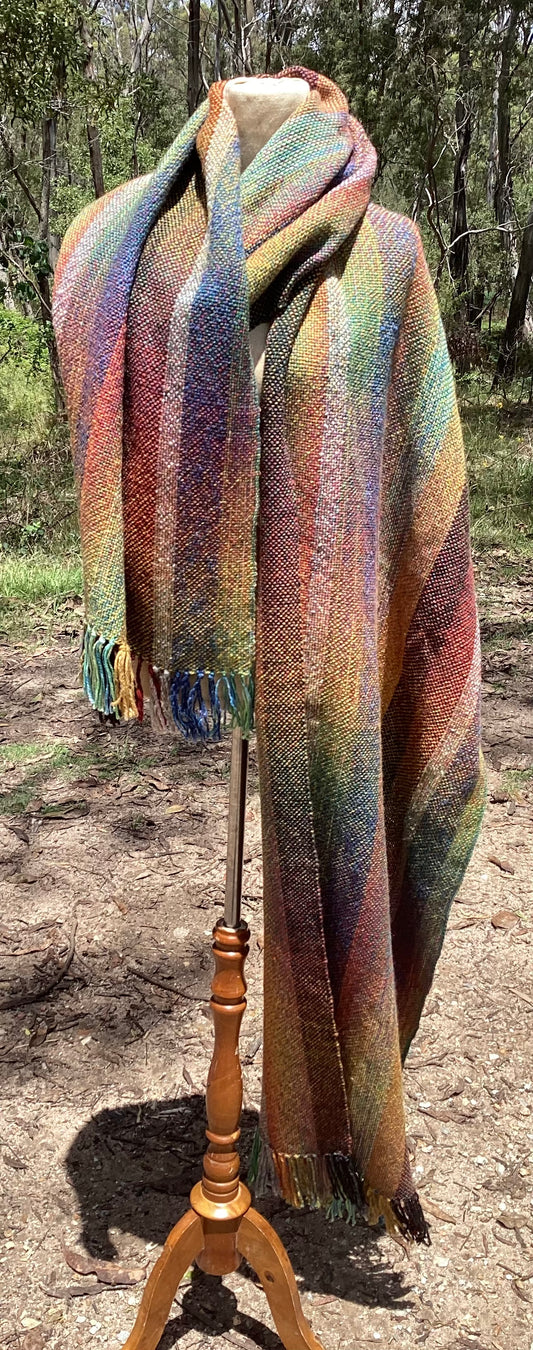 Autumn long wrap
