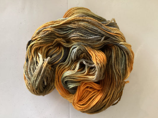 Bird of Paradise steam dyed merino 8 ply