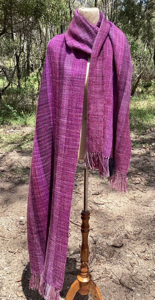 Purple pop long wrap