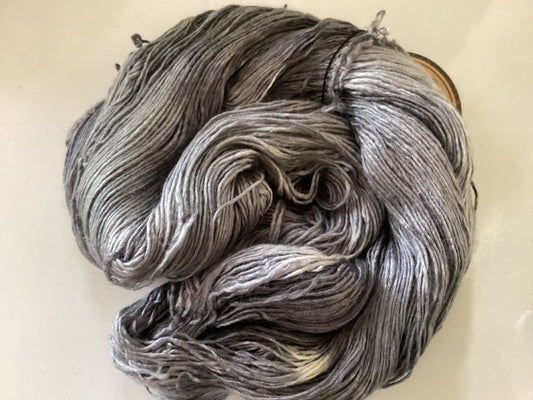 Stormy Merino and silk 4 ply 100 g