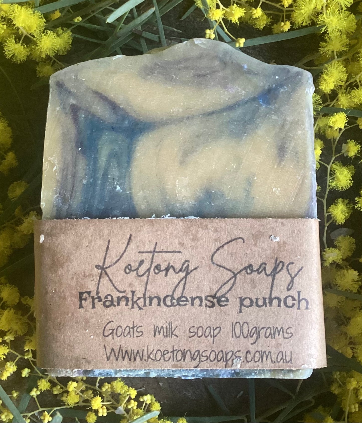 Frankinscence punch goats milk soap100 g